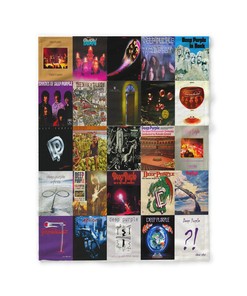 Deep Purple 80s Heavy Metal Quilt Blanket - Rock Music Fan Lover Bedding Set