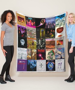 Deep Purple 80s Heavy Metal Quilt Blanket - Rock Music Fan Lover Bedding Set