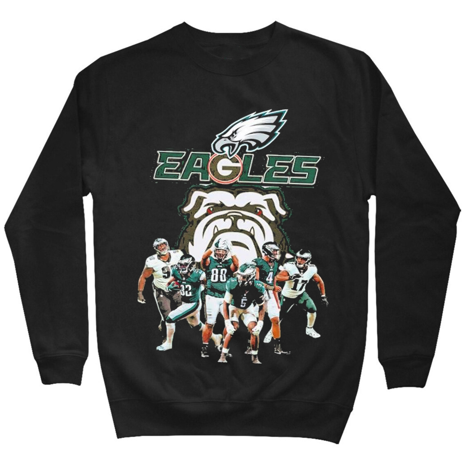 Design Philadelphia Eagles Bulldogs Sweatshirt