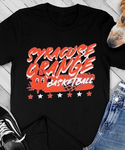 Design Syracuse Orange Basketball Grunge T-Shirt - Fan Gift