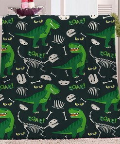 Dinosau Blanket for Kids