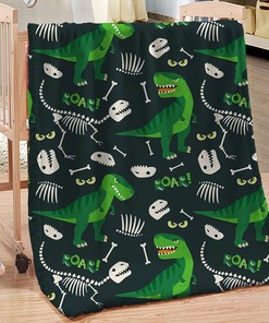 Dinosau Blanket for Kids