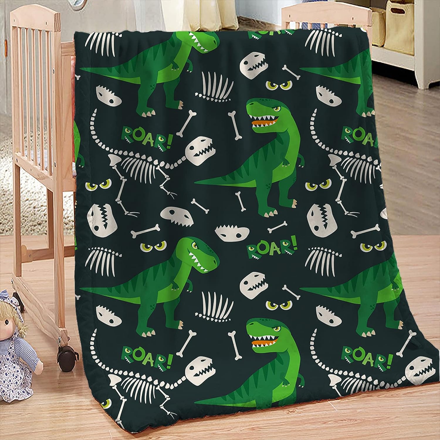 Dinosau Blanket for Kids