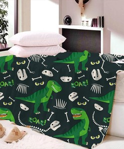 Dinosau Blanket for Kids