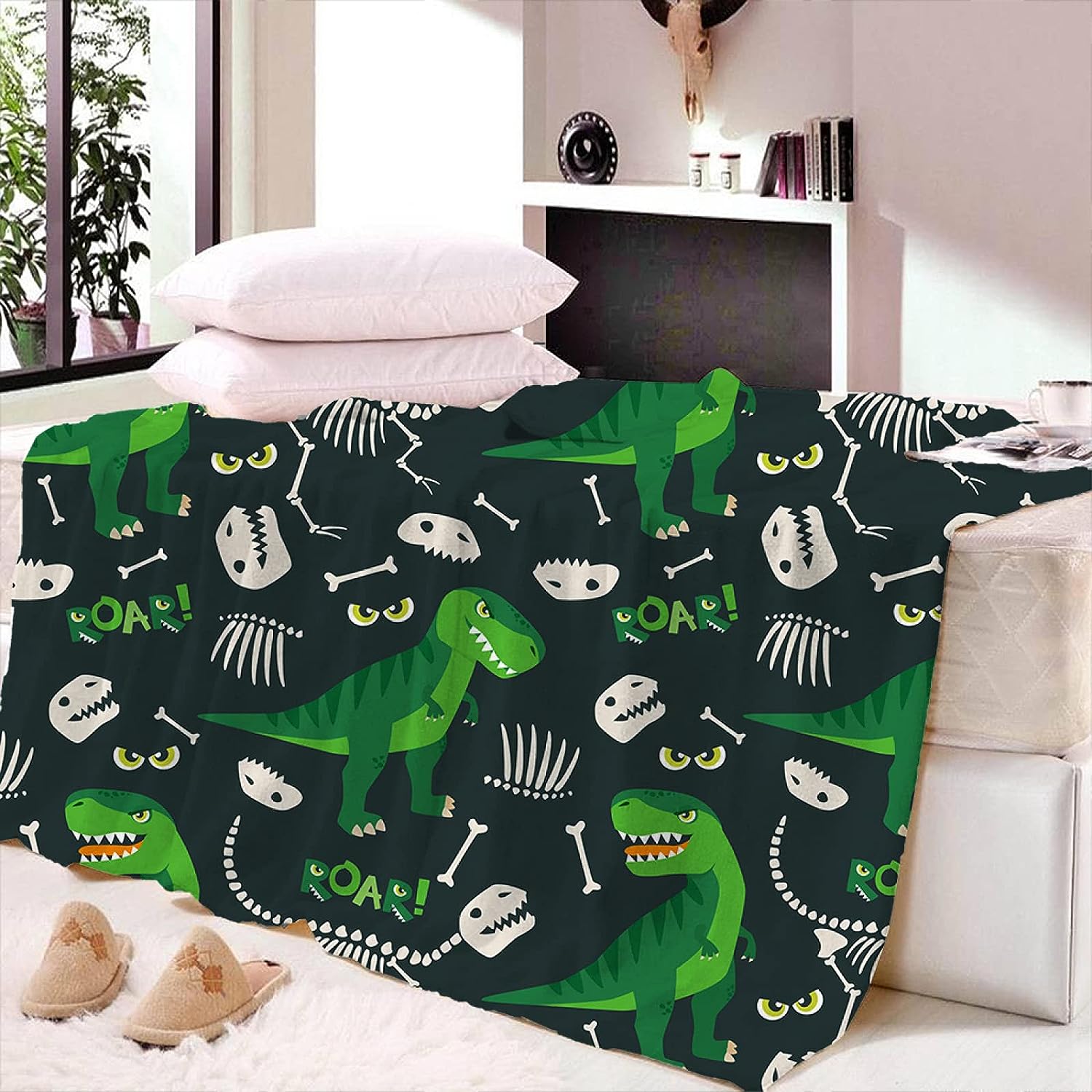 Dinosau Blanket for Kids