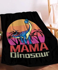 Dinosaur Blanket Mama Dinosaur Quilt Blanket