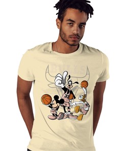Disney Basketball Shirt Match Jordan 1 OG Washed Pink Shirt In Color Nature