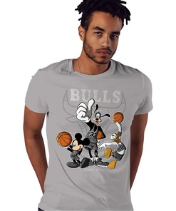 Disney Basketball Shirt Match Jordan 1 Washed Heritage Shirt In Color Grey
