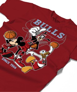 Disney Basketball Shirt Match Jordan 6 Toro Bravo Shirt In Color cherry Red
