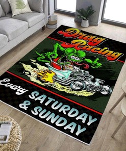 Drag Racing Every Hot Rod Rug for Home Decoration