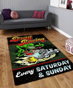 Drag Racing Every Hot Rod Rug for Home Decoration