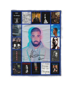 Drake Rapper Albums Quilt Blanket - Perfect for Hip Hop R&B Pop Music Lovers