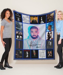 Drake Rapper Albums Quilt Blanket - Perfect for Hip Hop R&B Pop Music Lovers