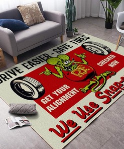 Drive Easy with the Rat Fink Hot Rod Rug - Ideal for a Relaxed Vibe
