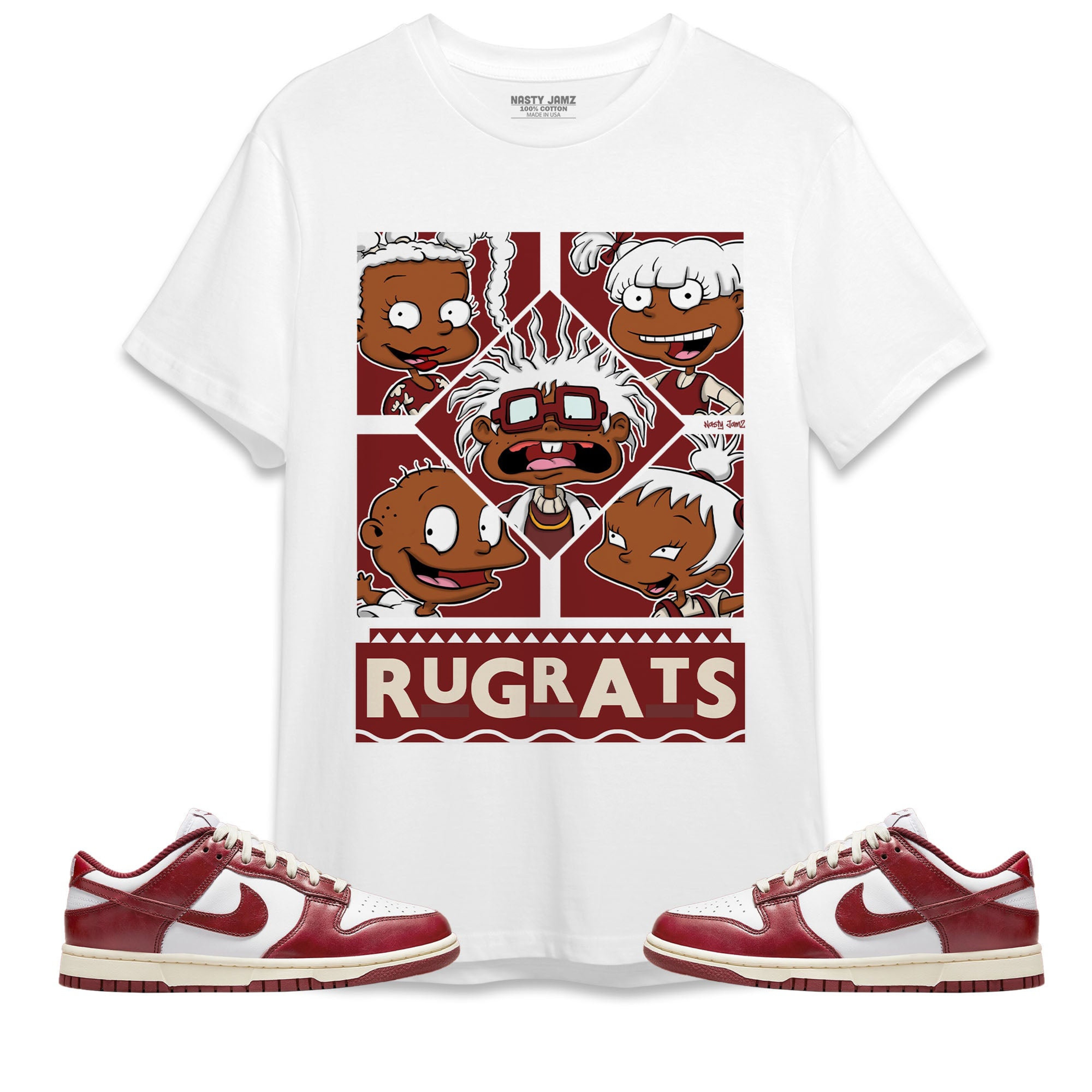 Dunk Low Team Red Unisex Shirt 90s TV Style, Shirt To Match Sneaker