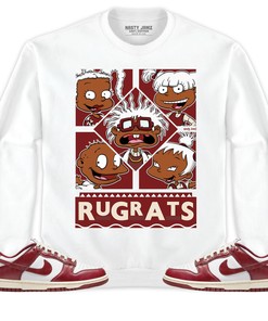 Dunk Low Team Red Unisex Shirt 90s TV Style, Shirt To Match Sneaker
