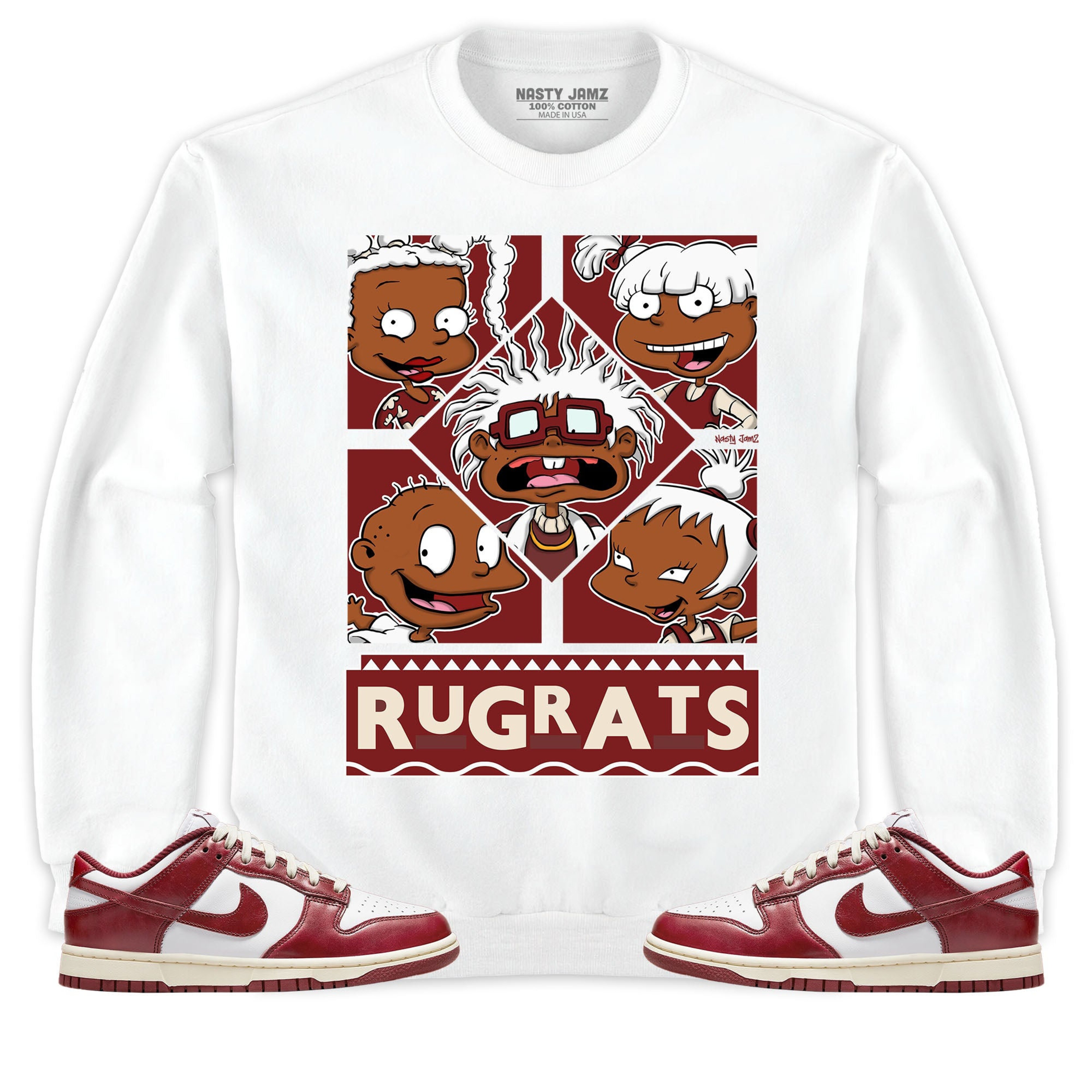 Dunk Low Team Red Unisex Shirt 90s TV Style, Shirt To Match Sneaker