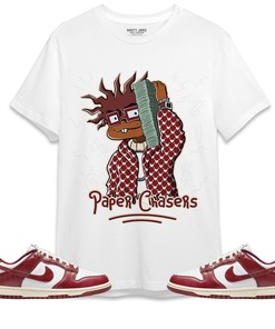 Dunk Low Team Red Unisex Shirt Chuk Money, Shirt To Match Sneaker