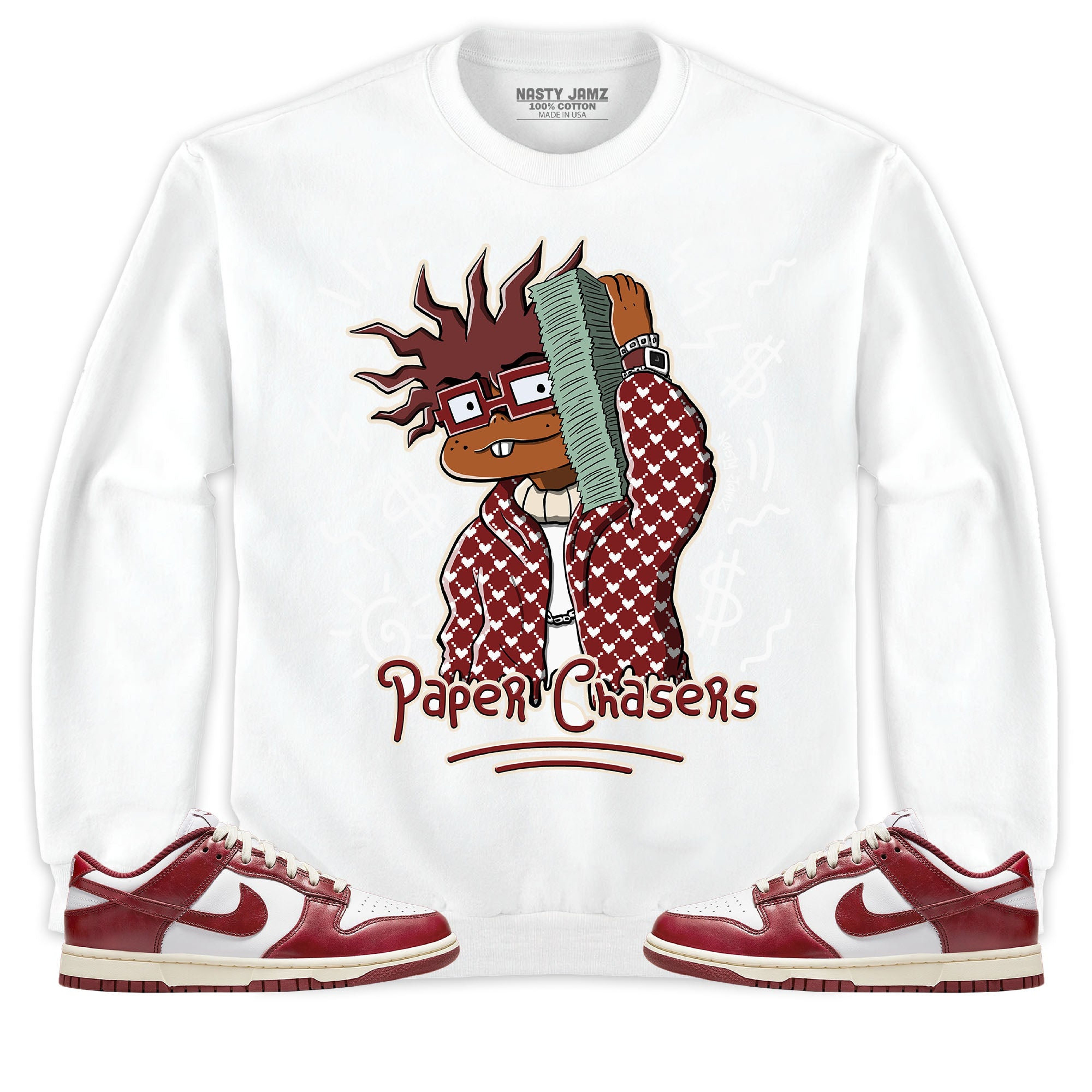Dunk Low Team Red Unisex Shirt Chuk Money, Shirt To Match Sneaker