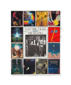 Electric Light Orchestra Rock Band Albums Quilt Blanket, Perfect Gift for Rock Music Lovers and Fans