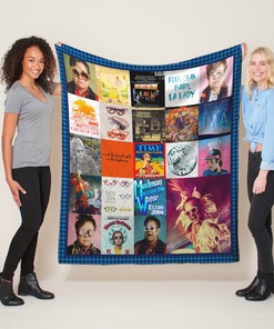 Elton John Albums Quilt Blanket - Ideal Gift for Pop Rock Music Lovers