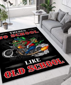 Embrace Old School Vibes with Rat Fink Hot Rod Area Rug - Ideal for Garage