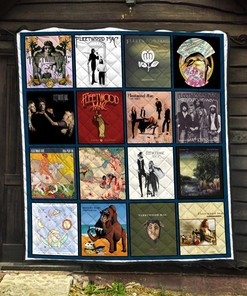Fleetwood Mac Rock Band Quilt Blanket, Rock And Roll Music Gift
