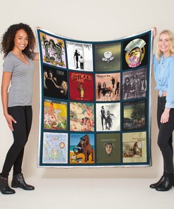 Fleetwood Mac Rock Band Quilt Blanket, Rock And Roll Music Gift