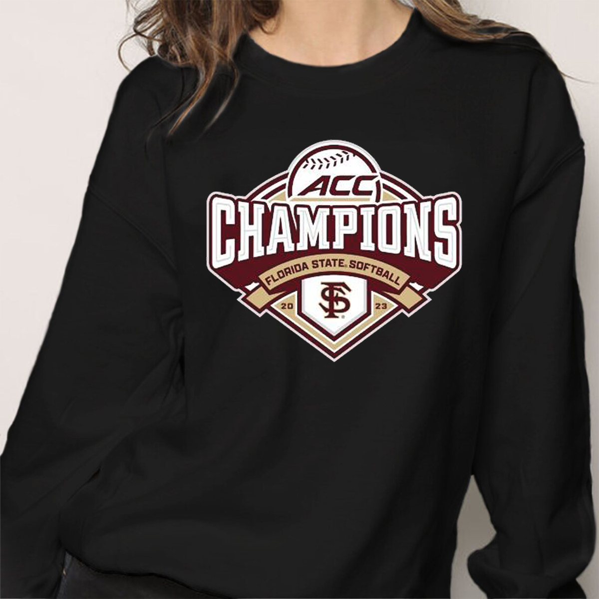 Florida State Seminoles ACC Champions Softball 2023 T-Shirt Sweatshirt Hoodie - Fan Gift