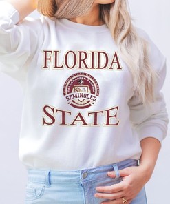 Florida State Seminoles Laurels Logo Sweatshirt - Fan Gift