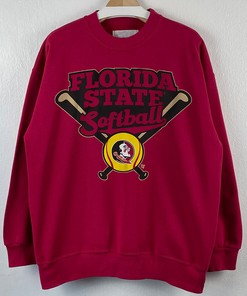 Florida State Softball T-Shirt Sweatshirt Hoodie - Fan Gift