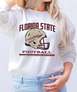 Florida State Vintage Football Helmet T-Shirt - Fan Gift