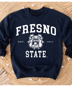 Fresno State University Bulldogs NCAA Seal T-Shirt (Gift for Fans)