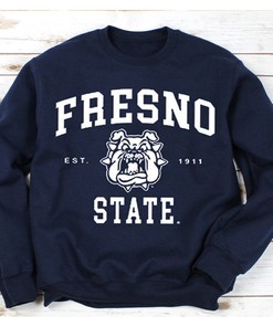 Fresno State University Bulldogs NCAA Seal T-Shirt (Gift for Fans)