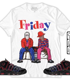 Friday Horror Unisex Sneaker Shirt Match Uptempo 96 Electric Tee, Air More Uptempo Electric Hoodie, Sweatshirt, T-Shirt