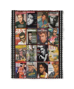George Michael Albums Quilt Blanket - Ideal Gift for Pop Music Lovers