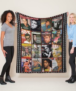 George Michael Albums Quilt Blanket - Ideal Gift for Pop Music Lovers