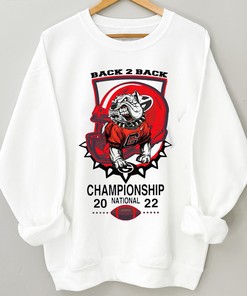 Georgia Bulldogs National Champions Back To Back 2022 T-Shirt