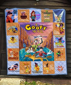 Goofy Movies Characters Fleece Blanket - Ideal Gift for Disney Fans