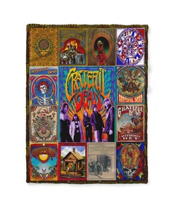 Grateful Dead Rock Band Albums Quilt Blanket - Perfect for Rock And Roll Lovers