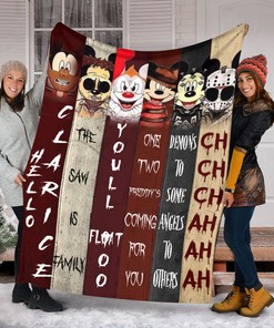 Halloween Mickey Blanket - Movies Watching Blanket - Mickey Movie Halloween Character