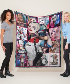 Harley Quinn Queen The Joker Joaquin Phoenix Quilt Blanket - Unique and Cozy Bedroom Decor for Fans