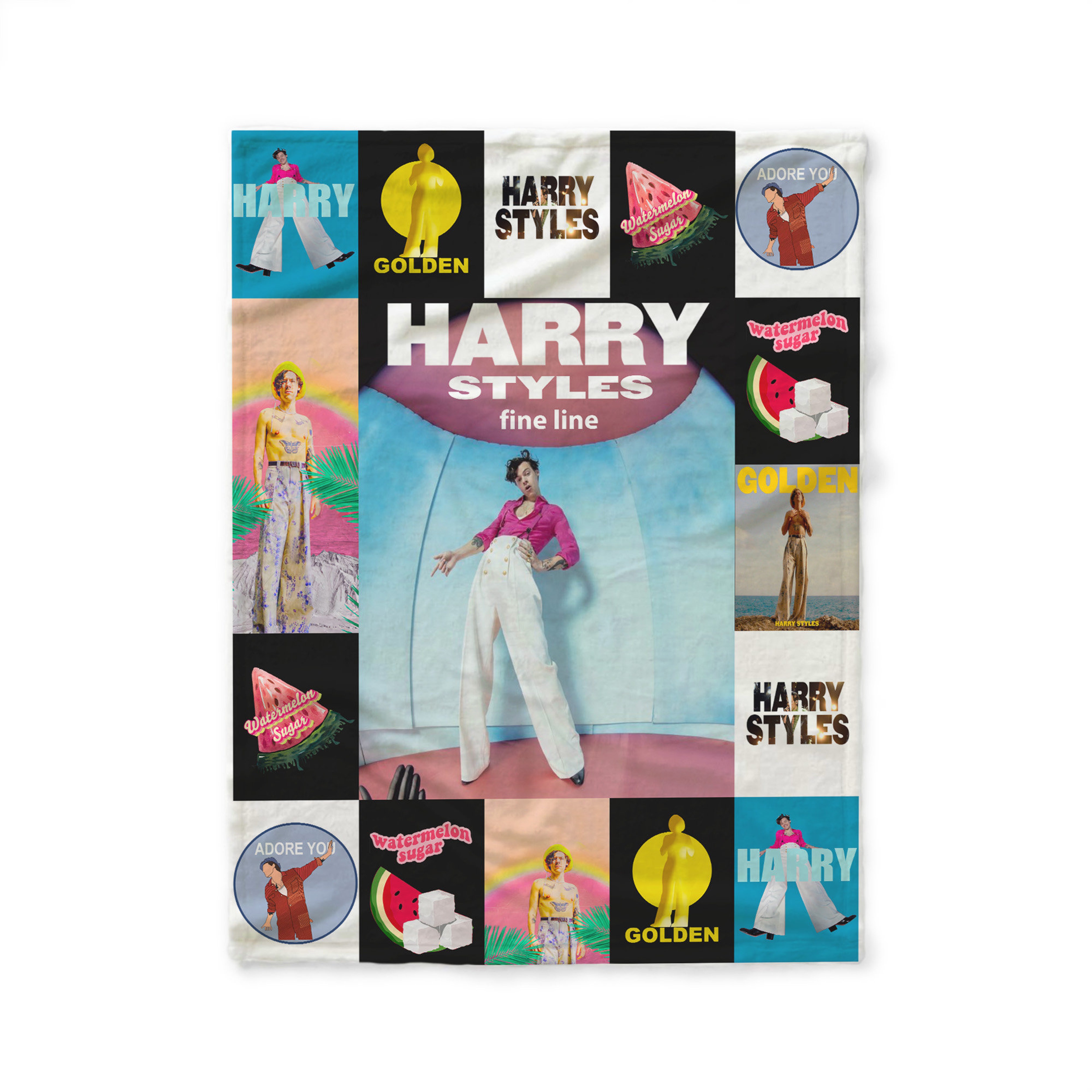 Harry Styles Grammy Awards Singer Quilt Blanket - A Special Gift for Harry Styles Fans