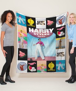 Harry Styles Grammy Awards Singer Quilt Blanket - A Special Gift for Harry Styles Fans