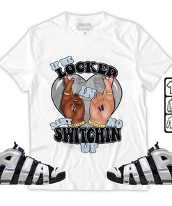 Homie If We Locked In Shirt Match Uptempo Cobalt Bliss Tee, Air More Uptempo Cobalt Bliss T-Shirt, Hoodie, Sweatshirt
