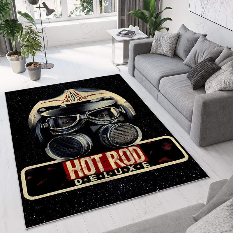 Hot Rod Deluxe Rug for Home Decoration