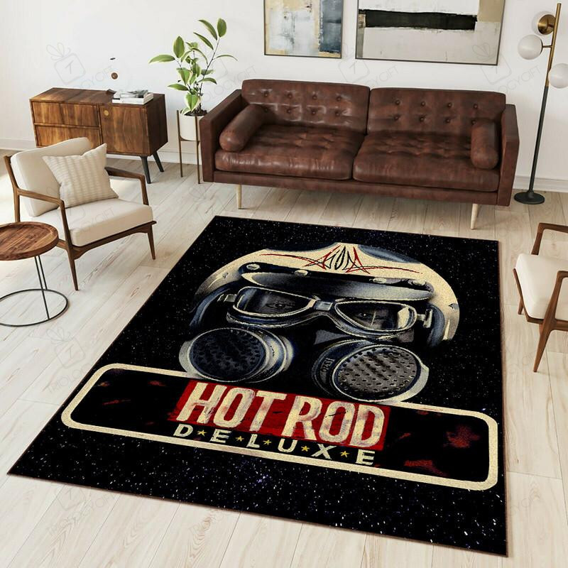 Hot Rod Deluxe Rug for Home Decoration