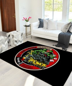 Hot Rod Garage Old skool Rug Hot Rod Rug for Garage