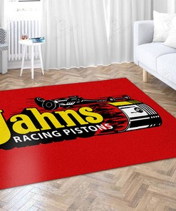 Hot Rod Jahns Racing Pistons Area Rug for Home Decoration