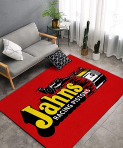 Hot Rod Jahns Racing Pistons Area Rug for Home Decoration